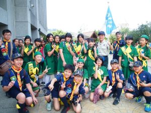 102幼童軍東勢林場舍營