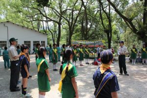 102幼童軍東勢林場舍營